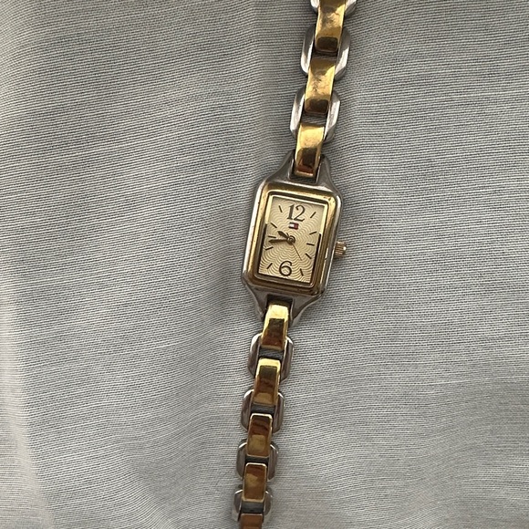 Tommy Hilfiger gold and Silver Two-Tone Watch - Picture 1 of 1